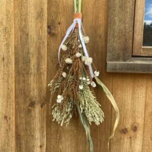 Thanksgiving Dried Flower Door Hanging
