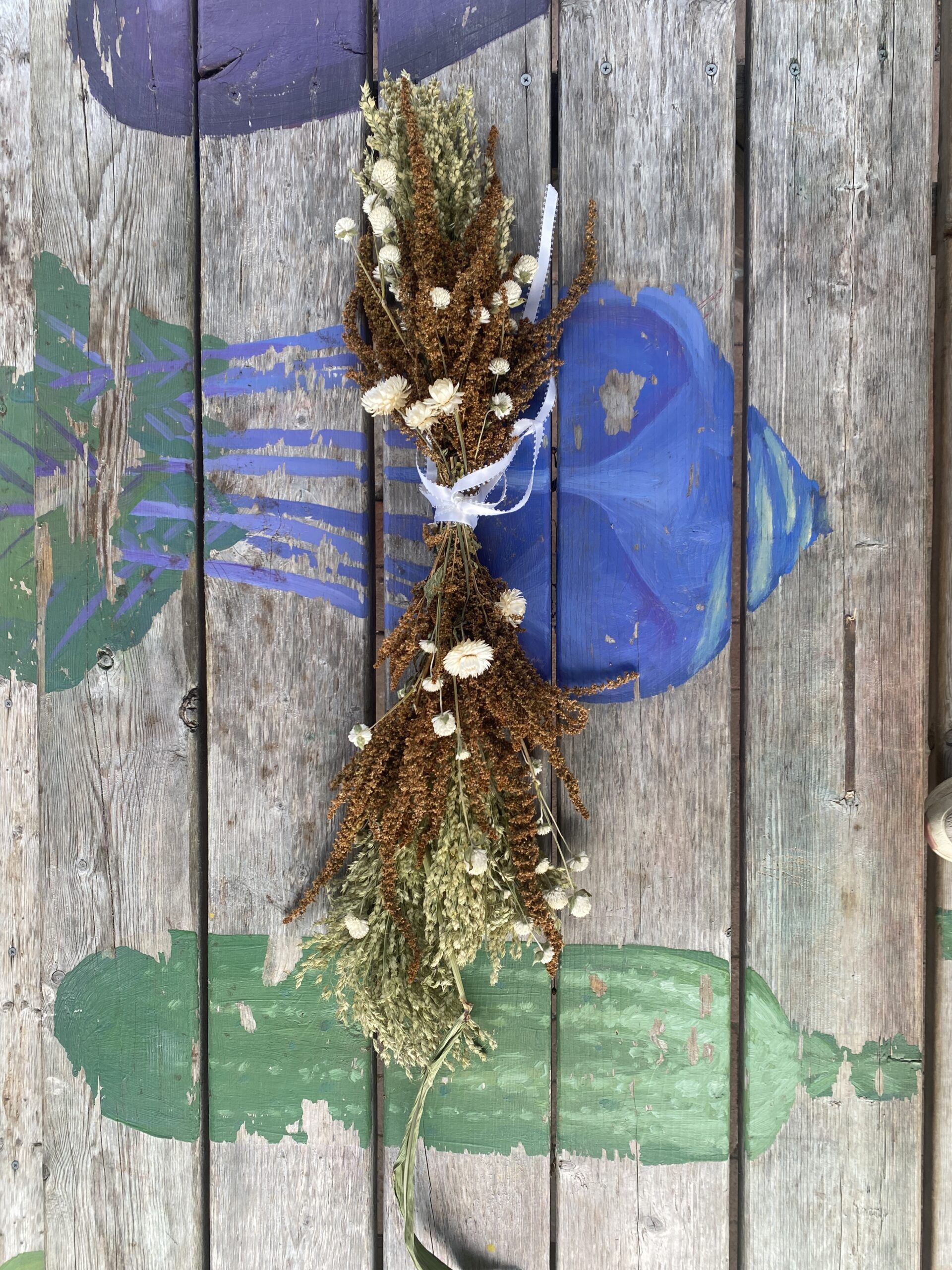 Thanksgiving Dried Flower Centerpiece - Image 3